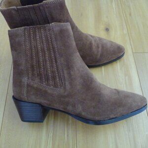 Rag & Bone Womens Rover Suede Pointed Toe Chelsea Boots size  8.5 NEW NO BOX